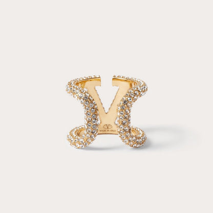 Vlogo Signature Diamond Ring