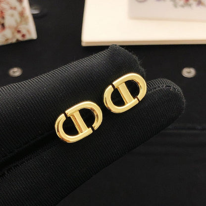 CD Gold Earrings
