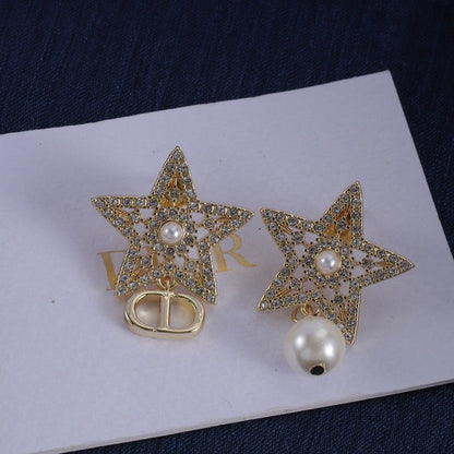 CD Star Diamond Earrings
