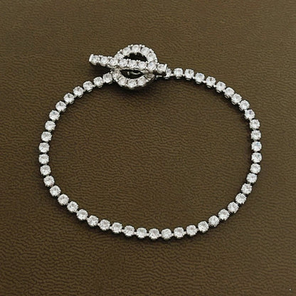 Herm Diamond Chain Bracelet