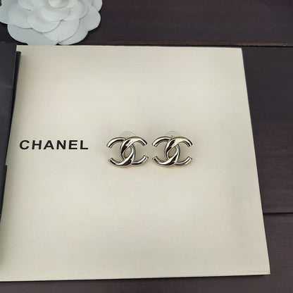 CC Yellow Gold Earrings