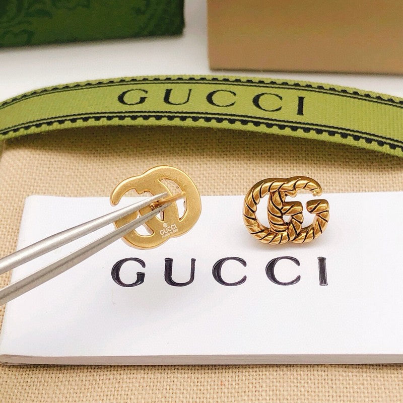 GG Twist Gold Earrings