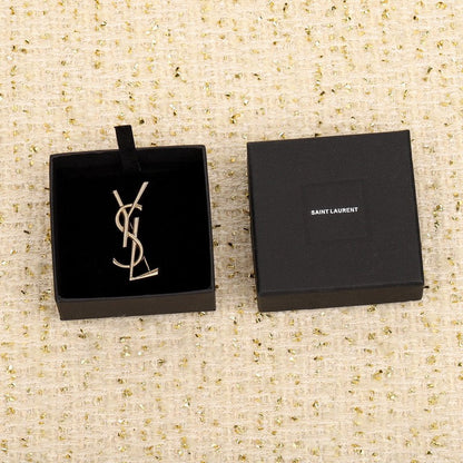 Saint Stripe Gold Brooch