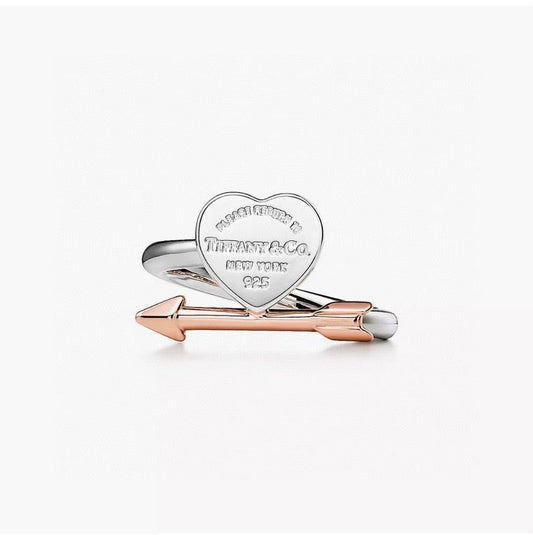 Tiff Lovestruck Heart Tag Ring