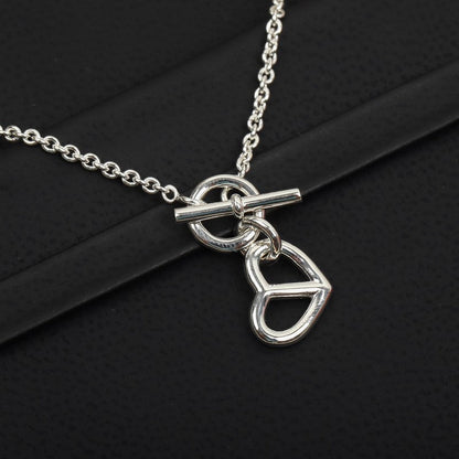Herm Cache Coeur Amulette Pendant Necklace