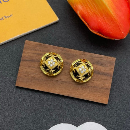 Louis Black & White Pearl Earrings
