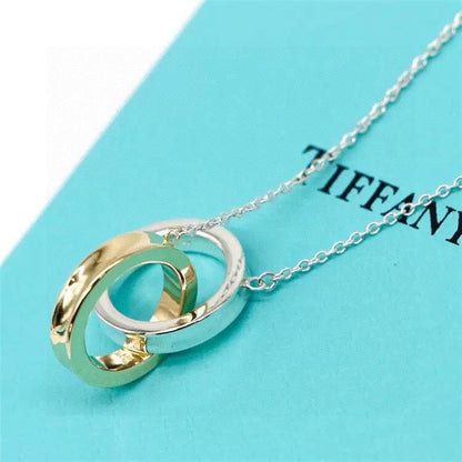 Tiff 1837 Interlocking Circles Pendant Necklace