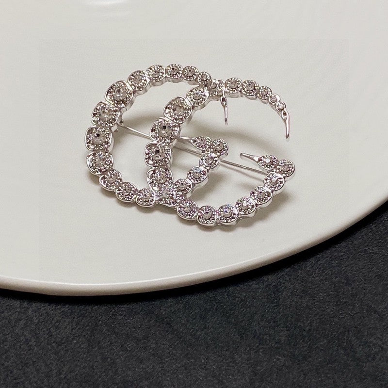 GG Crystal Brooch