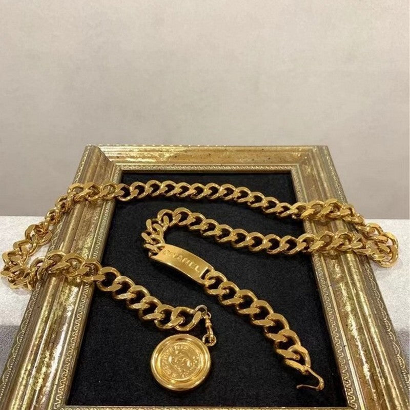 CC Gold Vintage Necklace