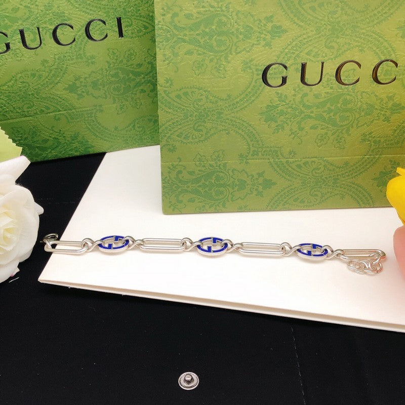 GG Blue Gold Bracelet