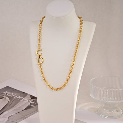 CD 30 Montaigne Gold Chain Necklace
