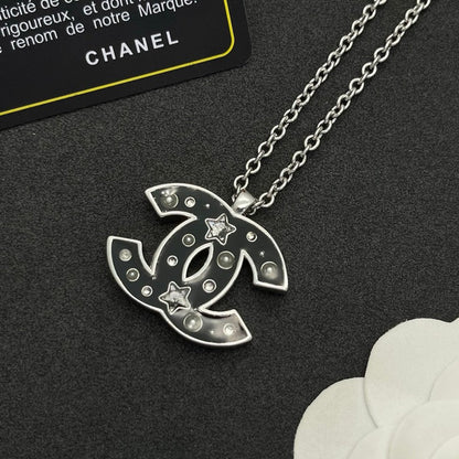 CC Black Star Gold Necklace