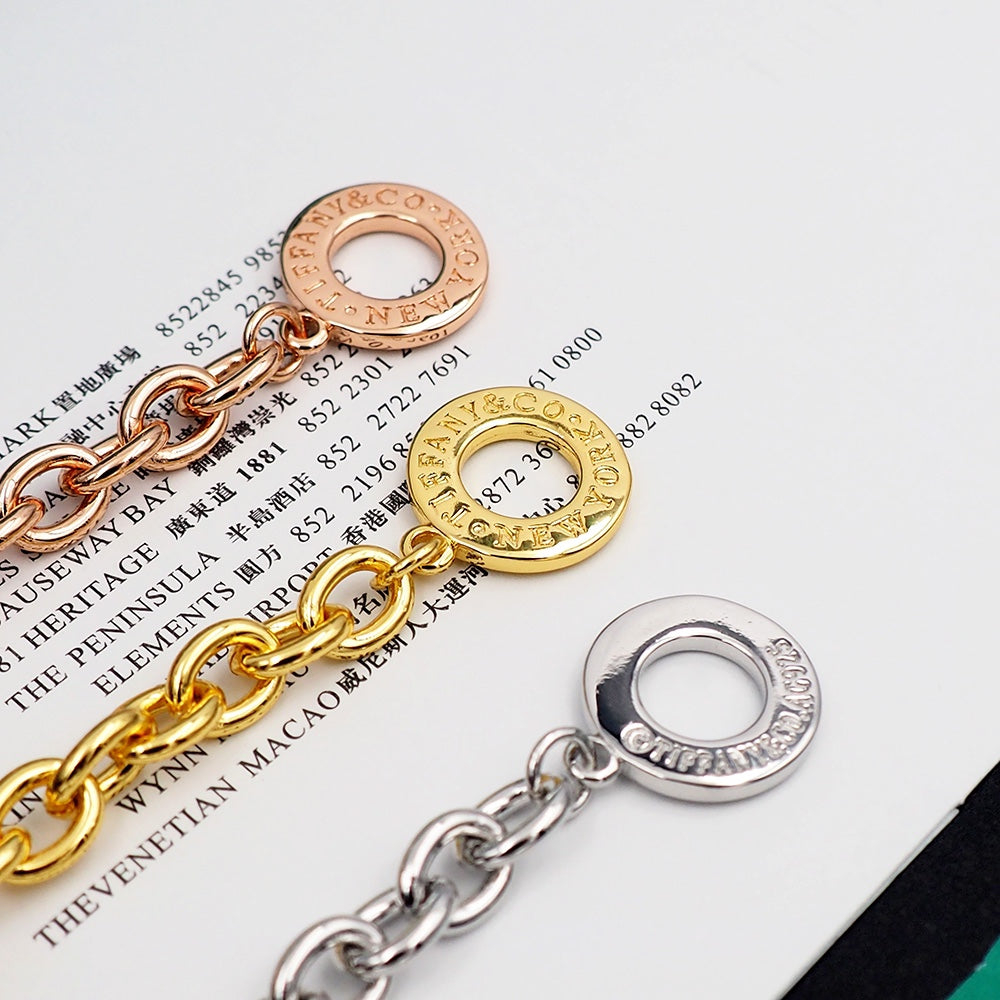 Tiffany Tag Chain Bracelet