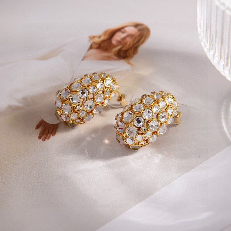 Vlogo Crystal Earrings