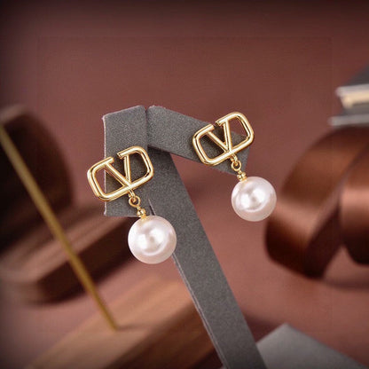 Vlogo Pearl Earrings