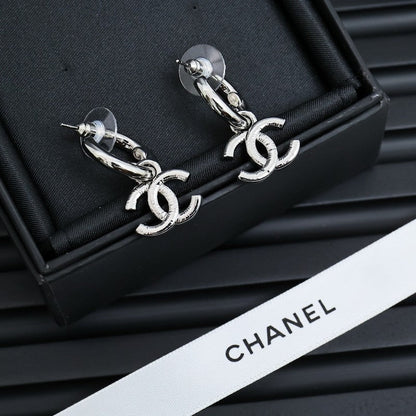 CC 25S Black Gold Diamond Earrings