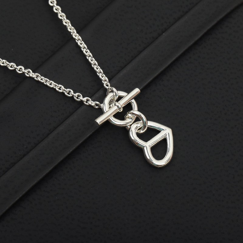 Herm Cache Coeur Amulette Pendant Necklace
