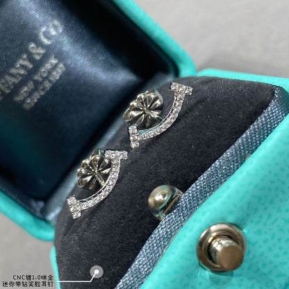 Tiff Smile Diamonds Earrings