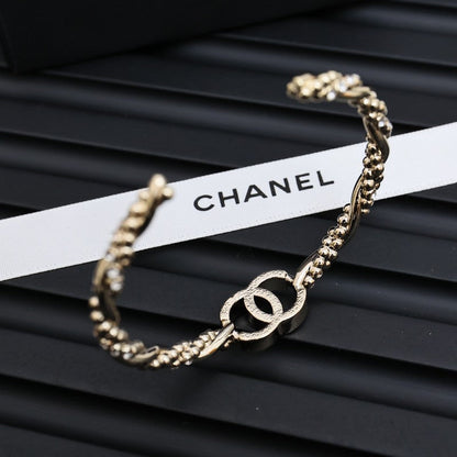 CC Pave Diamond Cuff Bracelet