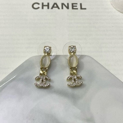 CC Crystal Drop Earrings