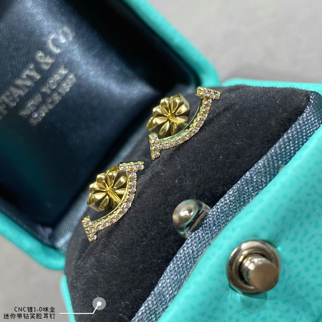 Tiff Smile Diamonds Earrings
