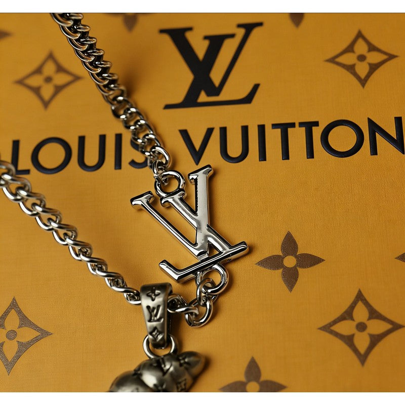Louis Croissant Medium Charm Necklace