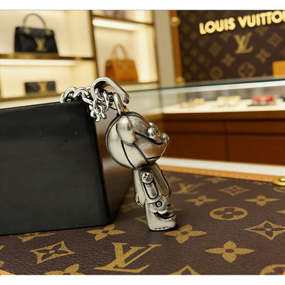 Louis Bear Medium Charm Necklace