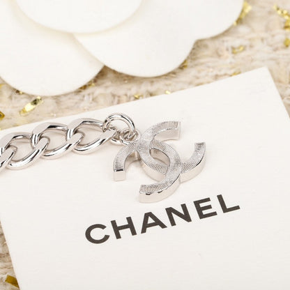 CC Bow Tie Choker Diamond Necklace