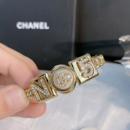 CC N.5 Diamond Cuff Bracelet