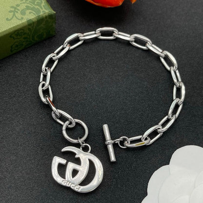 GG Interlocking G Gold Chain Bracelet