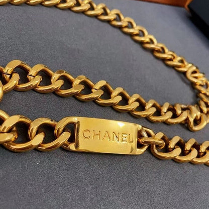 CC Gold Vintage Necklace