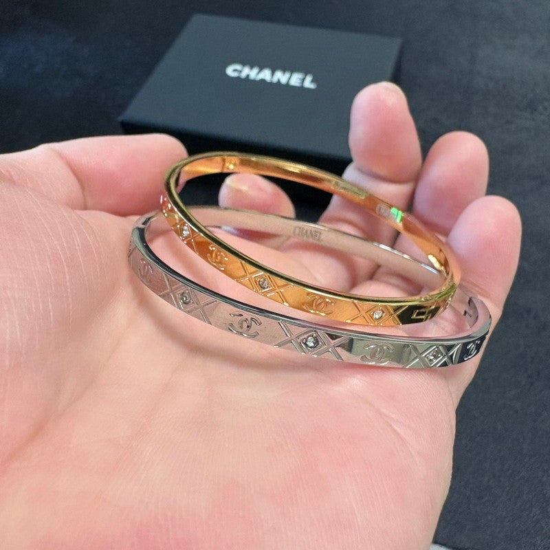 CC Gold Diamond Bracelet