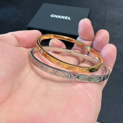 CC Gold Diamond Bracelet