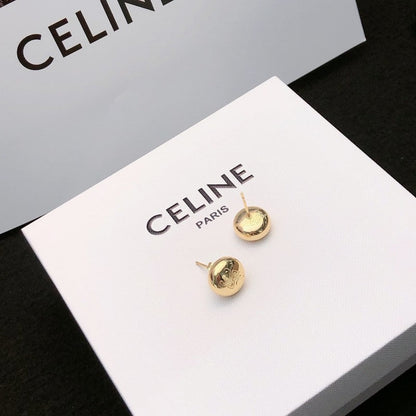 CE Gold Earrings