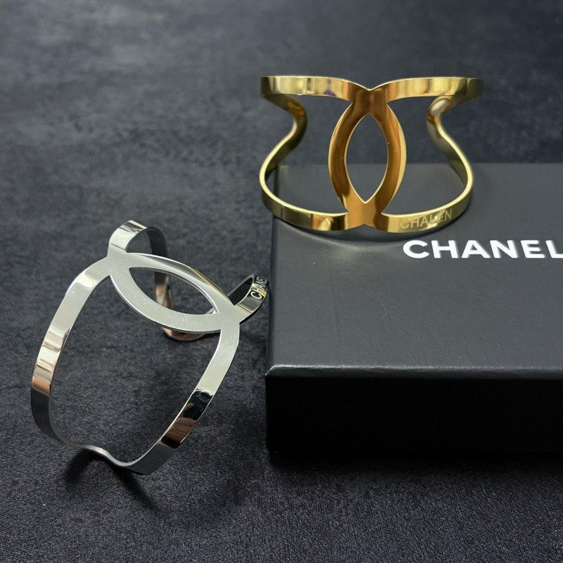 CC Gold Cuff Bracelet
