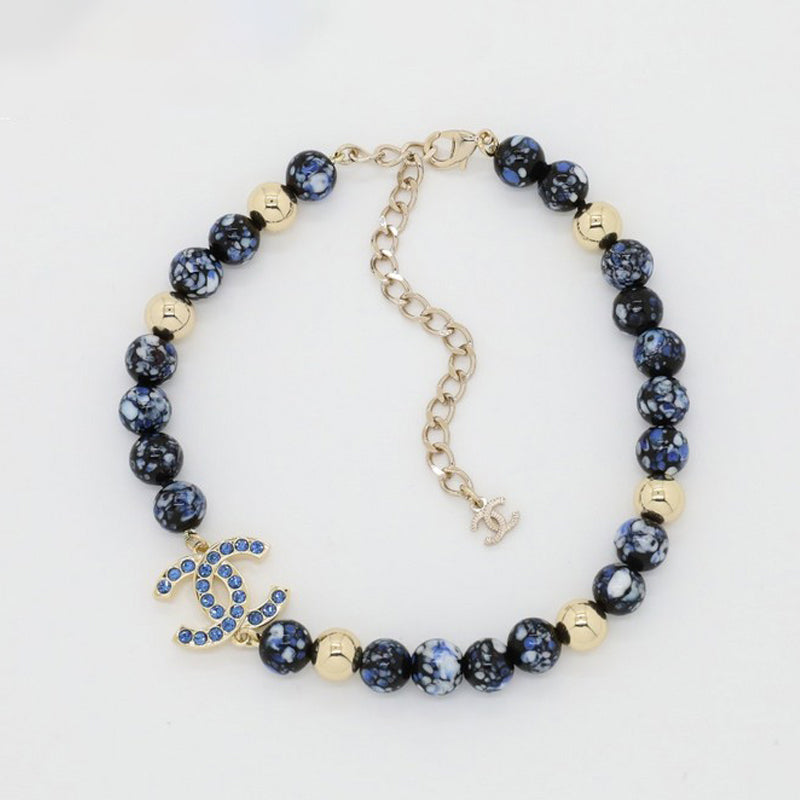 CC Blue Pearl Necklace