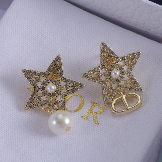 CD Star Diamond Earrings