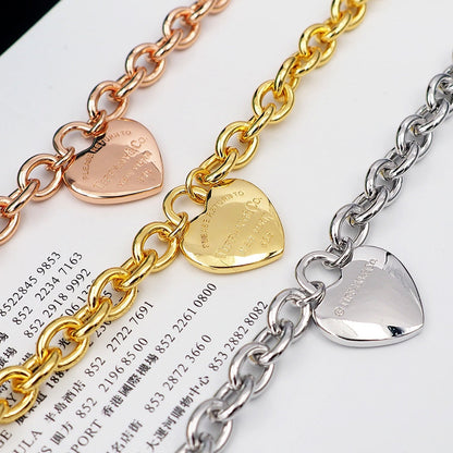 Tiffany Tag Chain Bracelet