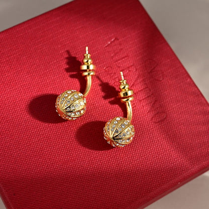 Vlogo Diamond Earrings