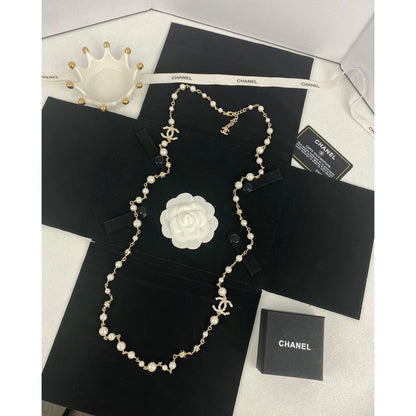 CC 26C Pearl Long Necklace