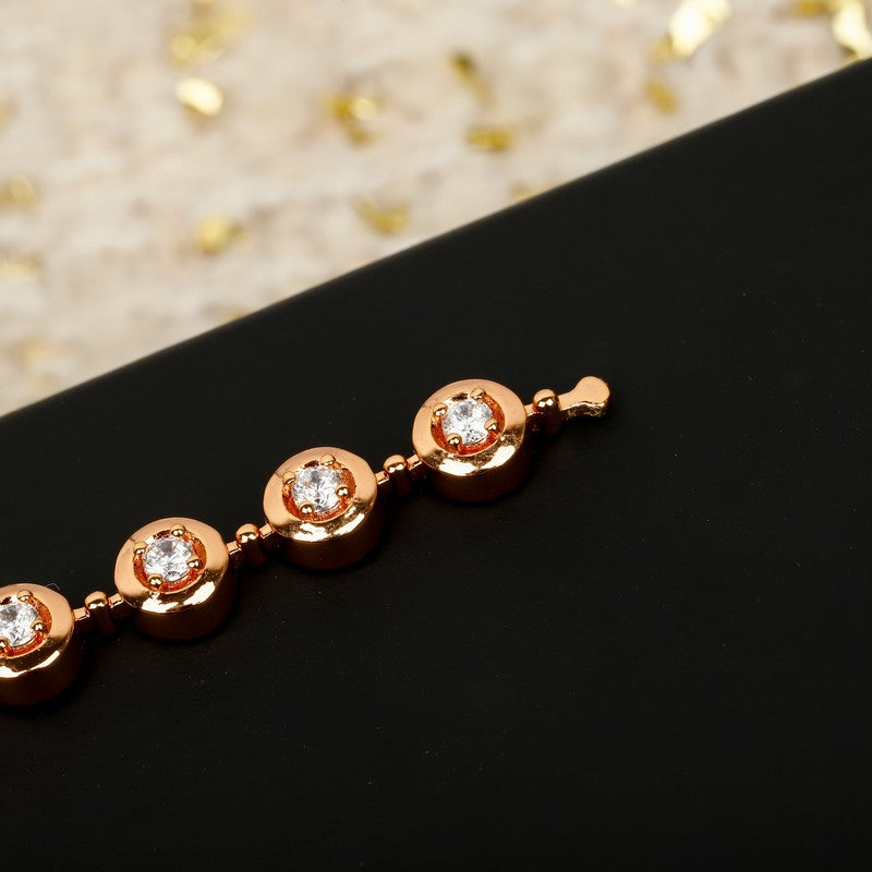 CC NO.5 Diamond Gold Bracelet