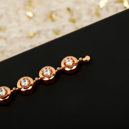 CC NO.5 Diamond Gold Bracelet