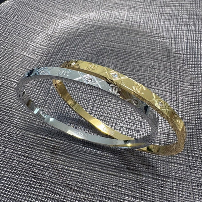 CC Gold Diamond Bracelet
