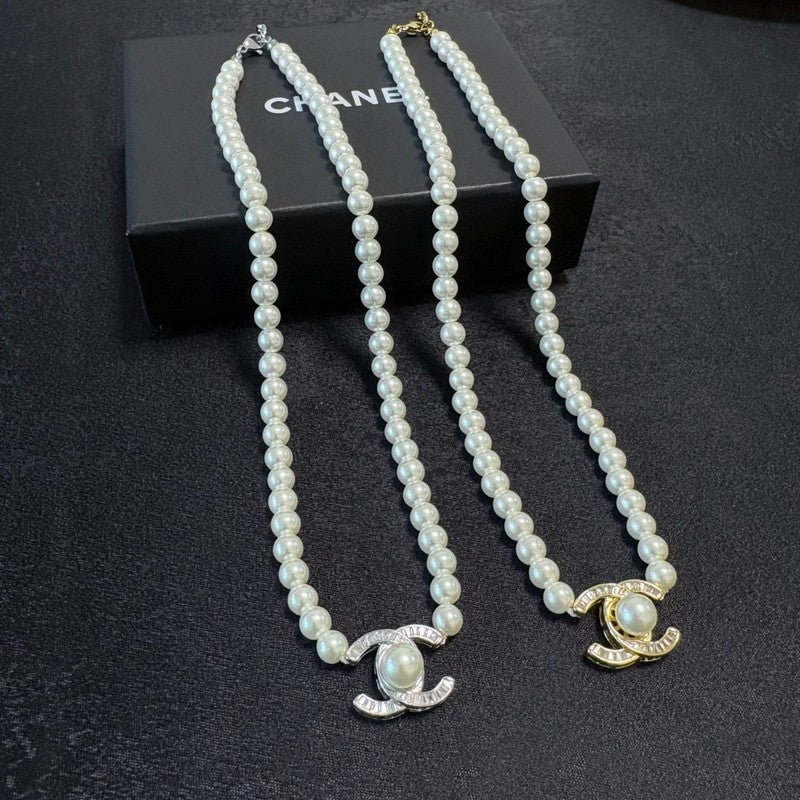 CC Pearl Gold Necklace