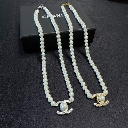 CC Pearl Gold Necklace
