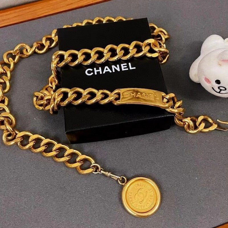 CC Gold Vintage Necklace