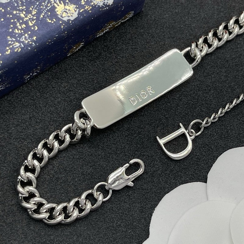CD Petit Diamond Chain Bracelet