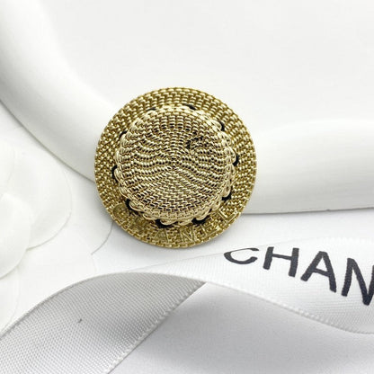 CC Hat Gold Brooch