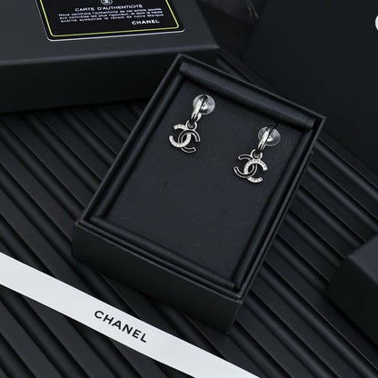 CC 25S Black Gold Diamond Earrings