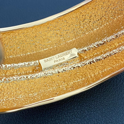 Saint Wide Gold Vintage Bracelet